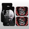 Ken Kaneki Quotes Car Floor Mats Custom Tokyo Ghoul Anime Car Accessories