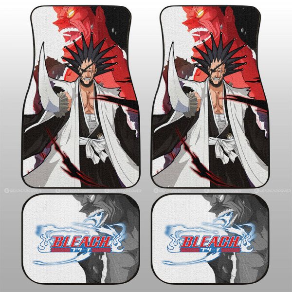 Kenpachi Zaraki Car Floor Mats Custom Bleach Anime