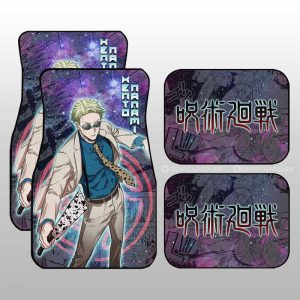 Kento Nanami Car Floor Mats Custom Galaxy Manga Style