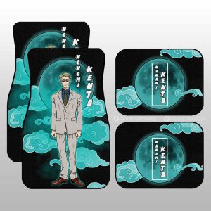 Kento Nanami Car Floor Mats Custom Jujutsu Kaisen Anime Car Interior Accessories