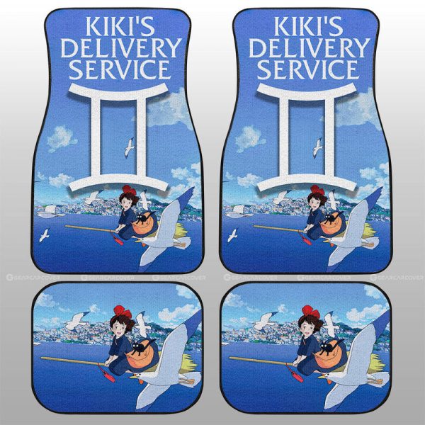 Kiki's Delivery Service Car Floor Mats Custom Car Accessories