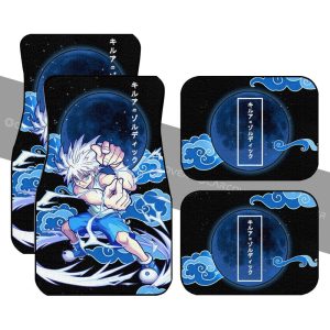 Killua Zoldyck Car Floor Mats Custom Anime Hunter x Hunter Car Accessories