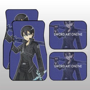 Kirigaya Kazuto Car Floor Mats Custom Sword Art Online Anime