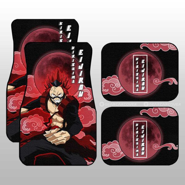 Kirishima Eijiro Car Floor Mats Custom Car Interior Accessories