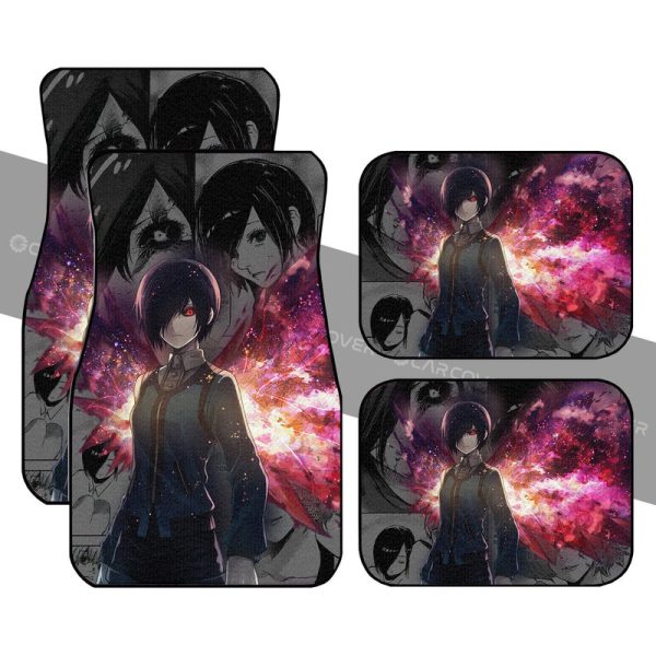 Kirishima Touka Car Floor Mats Custom Anime Tokyo Ghoul Car Interior Accessories