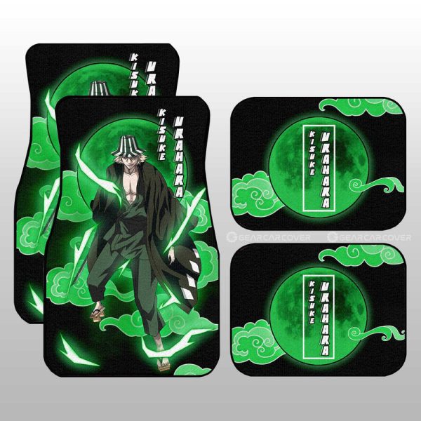 Kisuke Urahara Car Floor Mats Custom Bleach Anime Car Interior Accessories