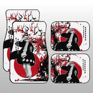 Kisuke Urahara Car Floor Mats Custom Japan Style Anime Bleach Car Interior Accessories