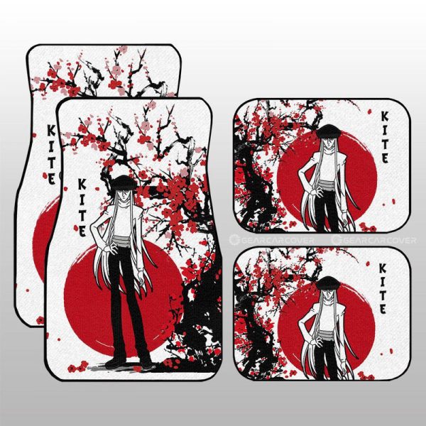 Kite Car Floor Mats Custom Japan Style Hunter x Hunter Anime Car Accessories