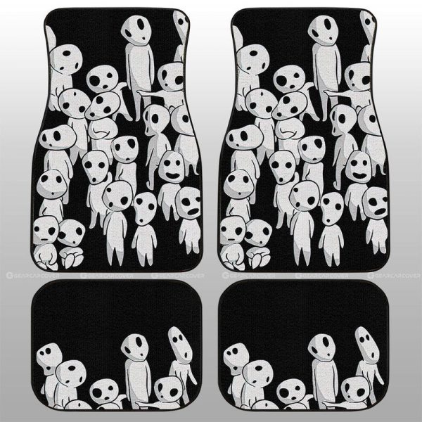 Kodama Car Floor Mats Custom Princess Mononoke Car Accessories