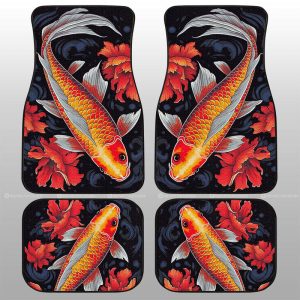 Koi Fish Car Floor Mats Custom Car Accessories