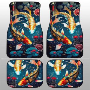 Koi Fish Car Floor Mats Custom Car Accessories