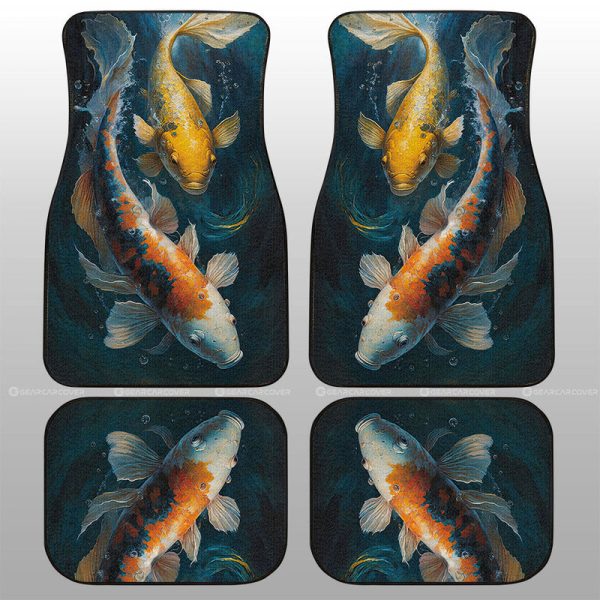 Koi Fish Car Floor Mats Custom Car Accessories