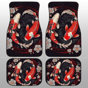 Koi Fish Car Floor Mats Custom Car Accessories