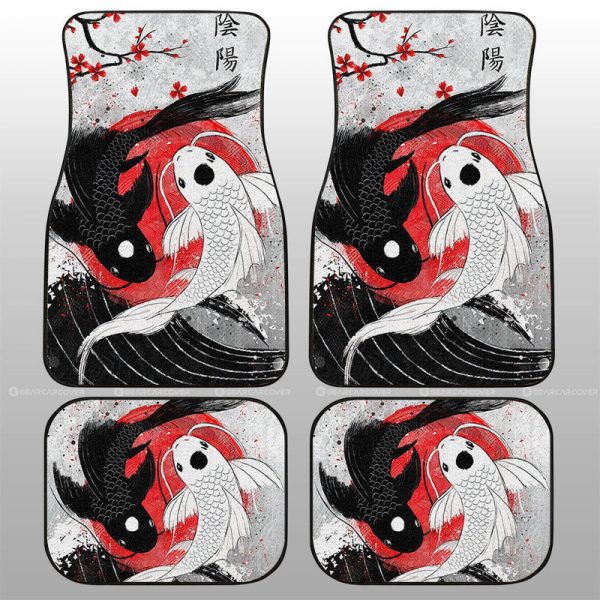 Koi Fish Car Floor Mats Custom Car Accessories