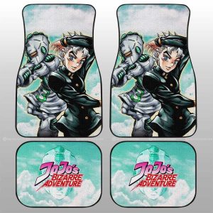 Koichi Hirose Car Floor Mats Custom Bizarre Adventures