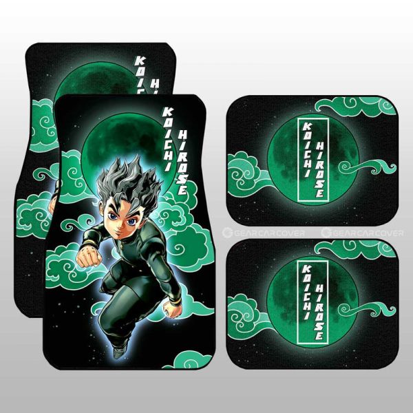 Koichi Hirose Car Floor Mats Custom JoJo's Bizarre Adventure Anime Car Accessories