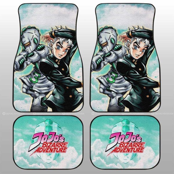 Koichi Hirose Car Floor Mats Custom Jojo's Bizarre Adventures Anime