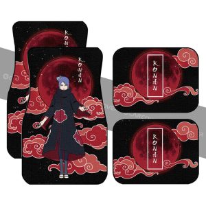 Konan Akatsuki Car Floor Mats Custom Anime Car Accessories