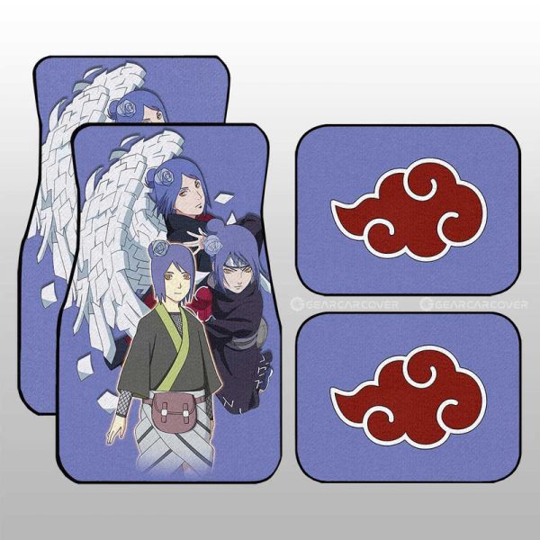 Konan Car Floor Mats Custom Anime Car Accessories