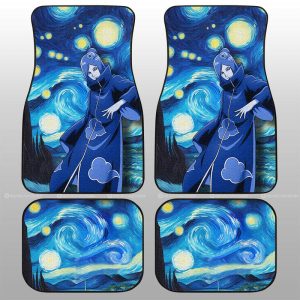 Konan Car Floor Mats Custom Starry Night Styles