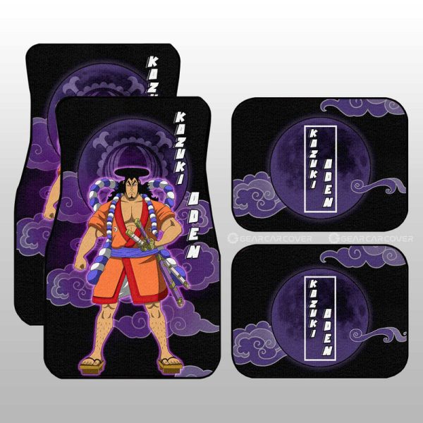 Kozuki Oden Car Floor Mats Custom For One Piece Anime Fans