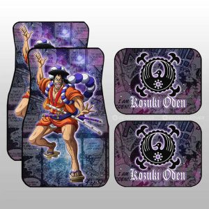 Kozuki Oden Car Floor Mats Custom Galaxy Style Car Accessories