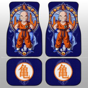 Krillin Car Floor Mats Custom Car Interior Accessories