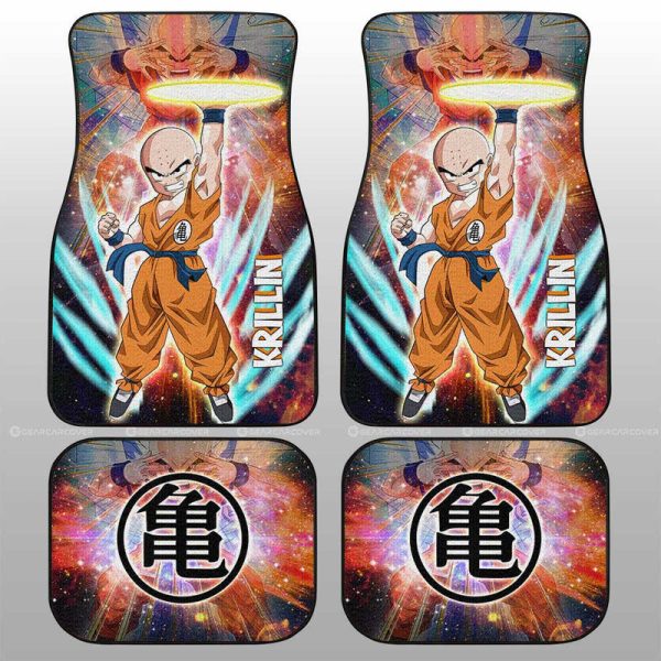 Krillin Car Floor Mats Custom Characters Car Accessories