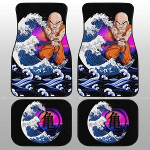 Krillin Car Floor Mats Custom Dragon Ball Car Interior Accessories