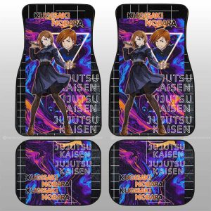 Kugisaki Nobara Car Floor Mats Custom Jujutsu Kaisen Anime Car Accessories