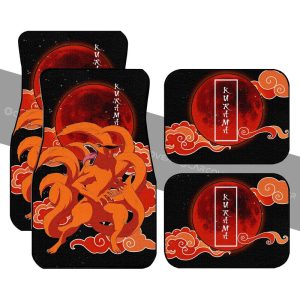 Kurama Car Floor Mats Custom Anime Car Interior Accessories