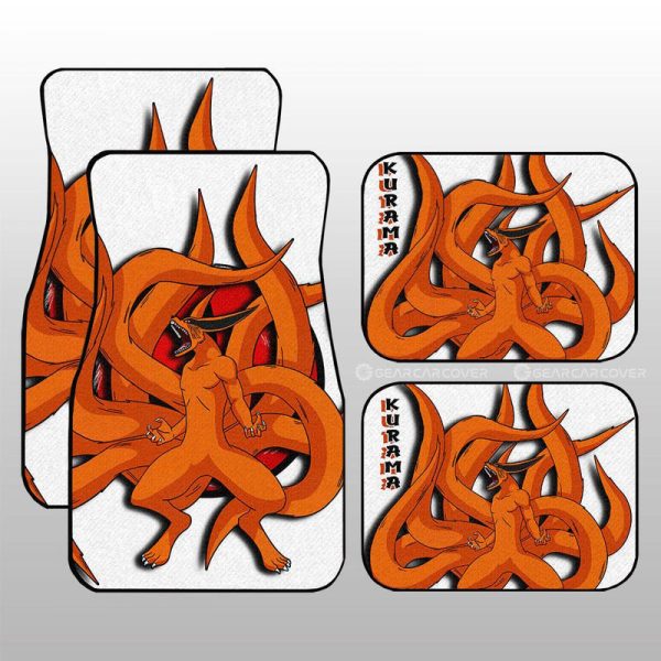 Kurama Car Floor Mats Custom For Anime Fans