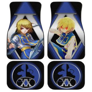 Kurapika Car Floor Mats Custom Hunter x Hunter Anime Car Interior Accessories