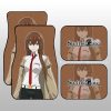 Kurisu Makise Car Floor Mats Custom Main Hero Car Accessories