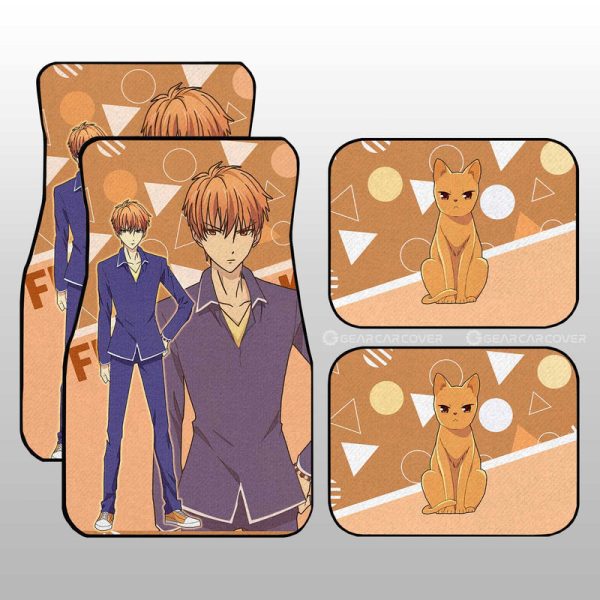 Kyo Sohma Car Floor Mats Custom Fruit Basket Anime Car Accessories