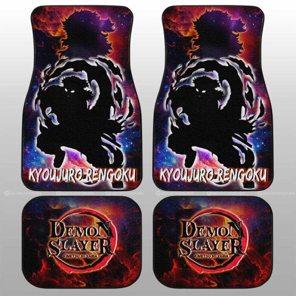 Kyoujuro Rengoku Car Floor Mats Custom Demon Slayer Anime