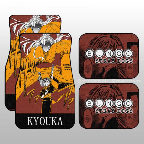 Kyouka Izumi Car Floor Mats Custom Bungou Stray Dogs Anime Car Accessories