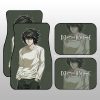 L Lawliet Car Floor Mats Custom Death Note