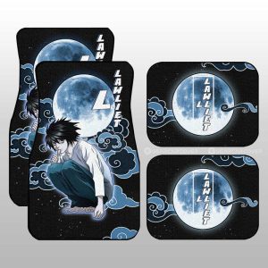 L Lawliet Car Floor Mats Custom Death Note Car Accessories