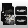 L Lawliet Quotes Car Floor Mats Custom Death Note Car Accessories