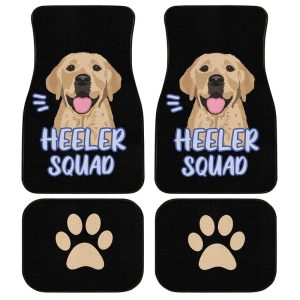 Labrador Retriever Car Floor Mats Custom Car Accessories For Dog Lovers