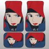 Lady Eboshi Car Floor Mats Custom Princess Mononoke Car Accessories