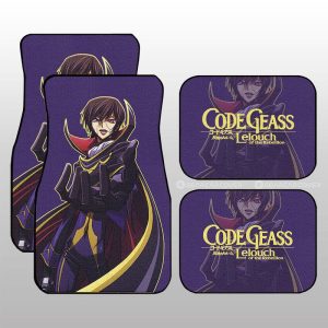 Lelouch Lamperouge Car Floor Mats Custom Code Geass Anime