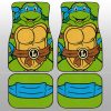 Leonardo Car Floor Mats Custom Ninja Turtle Car Accessories