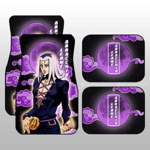 Leone Abbacchio Car Floor Mats Custom JoJo's Bizarre Adventure Anime Car Accessories