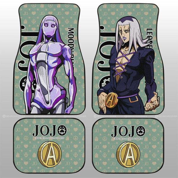 Leone Abbacchio Car Floor Mats Custom JoJo's Bizarre Adventure Anime Car Accessories