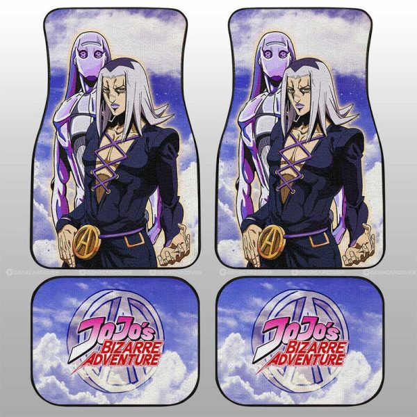 Leone Abbacchio Car Floor Mats Custom Jojo's Bizarre Adventures Anime