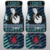 Leorio Paradinight Car Floor Mats Custom Hunter x Hunter Anime Car Accessories