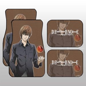 Light Yagami Car Floor Mats Custom Death Note