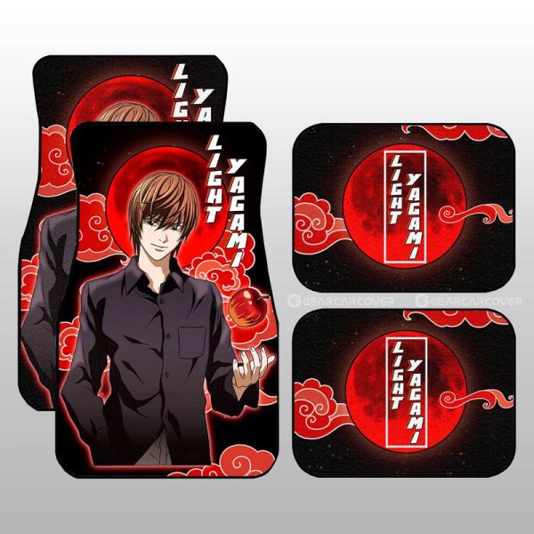 Light Yagami Car Floor Mats Custom Death Note Car Accessories